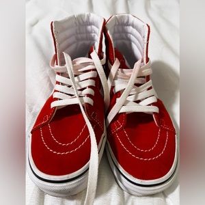 High top red vans